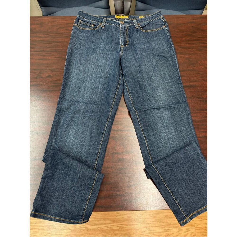 7 For All Mankind Straight Leg Denim Jeans Size 10